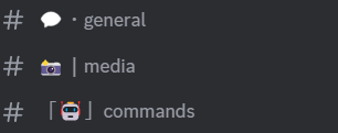 Channel Dividers
